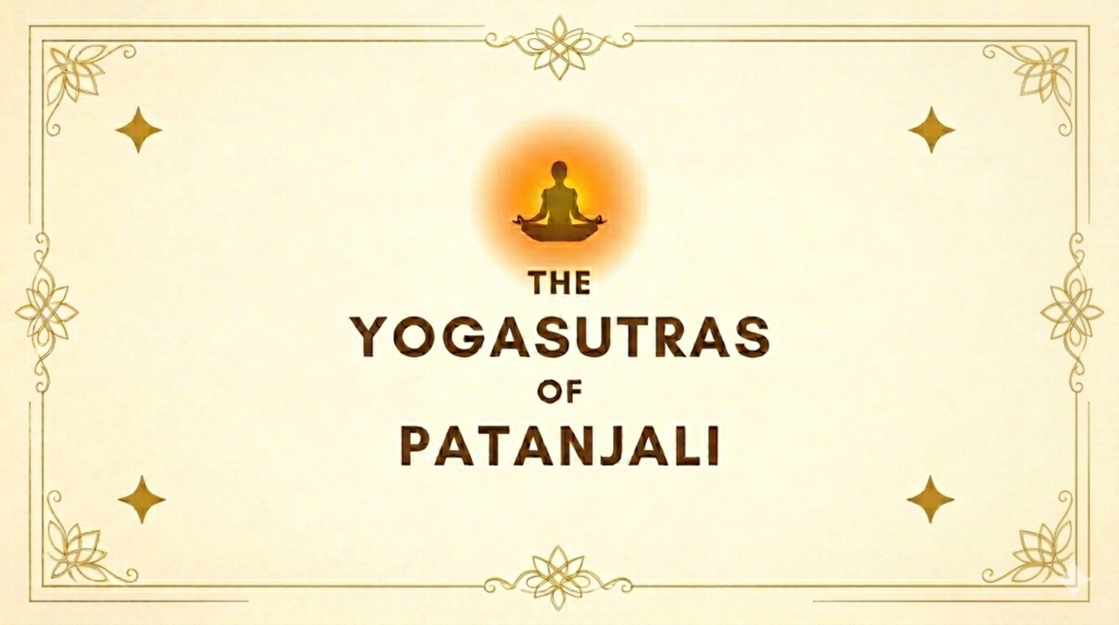 A quick introduction to the profound world of Yogasutras