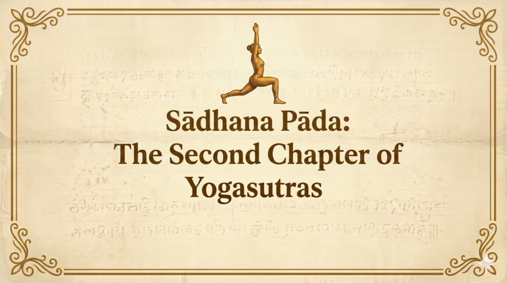Sādhana Pāda: The means of accomplishing the goal of Yoga